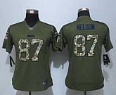 Women Nike Limited Green Bay Packers #87 Nelson Green Salute To Service Jersey,baseball caps,new era cap wholesale,wholesale hats